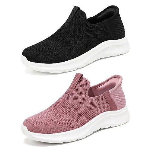 Women Orthopedic Walking Shoes with Arch Support Slip On