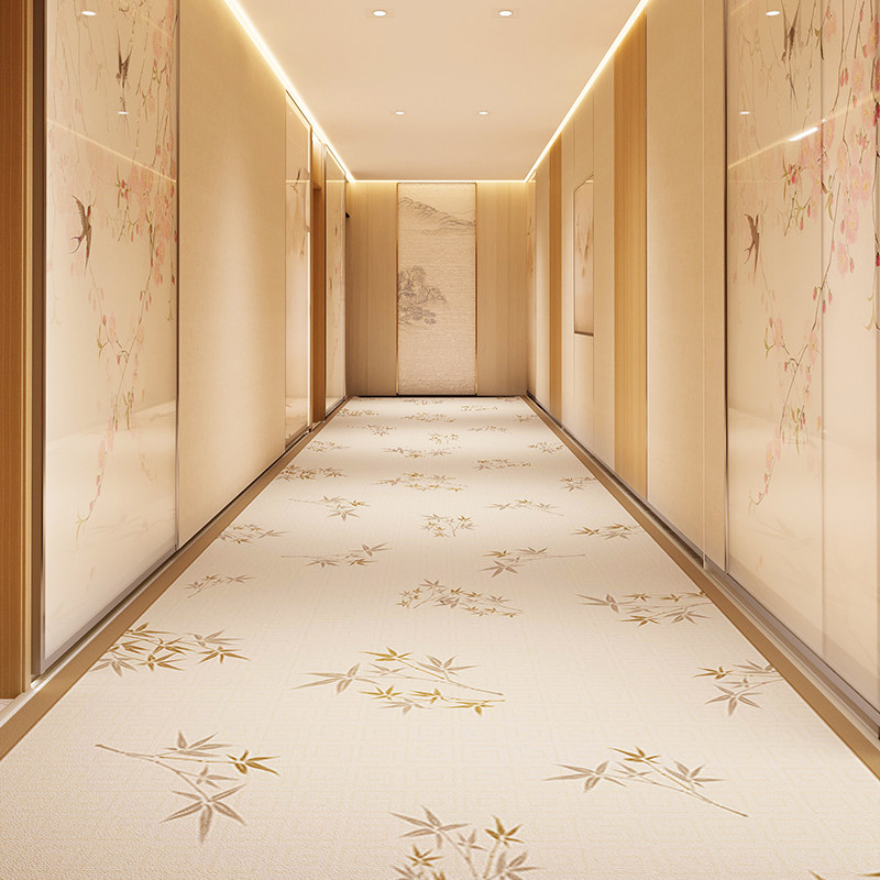高档走廊地毯过道中式家用客厅玄关地垫满铺酒店宾馆长条防滑定制,居家布艺,地毯,淘宝优惠券,粉丝福利购,淘宝优惠卷