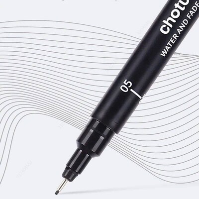 Black Micro Pens,15 Sizes,Waterproof Archival Ink,Fine Point