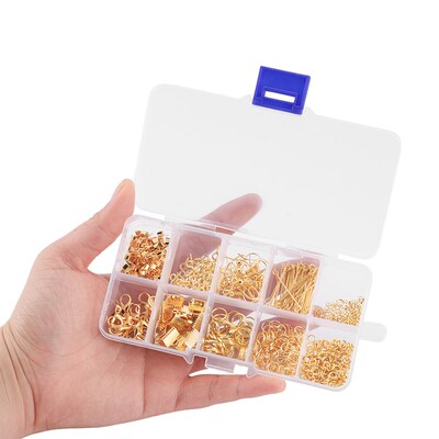 DIY Earring Hook Open Jump Ring Kit 10piece Set for Handmade