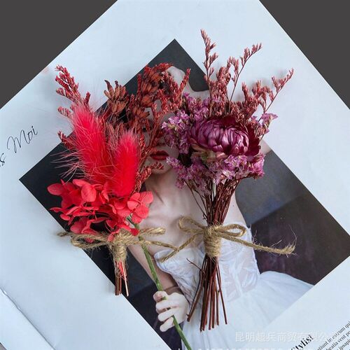 Mini Bouquet Gift Box Accessories, Mini Bouquets Of Dried Fl