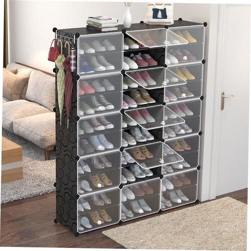 Dust proof shoe rack simple combination shoe storage cabinet