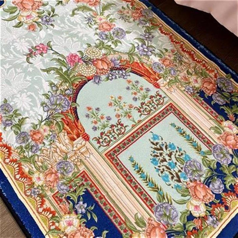 出口尾单防滑复古仿羊羔绒加厚床边毯长方形毛绒床边毯,居家布艺,床边毯,淘宝优惠券,粉丝福利购,淘宝优惠卷