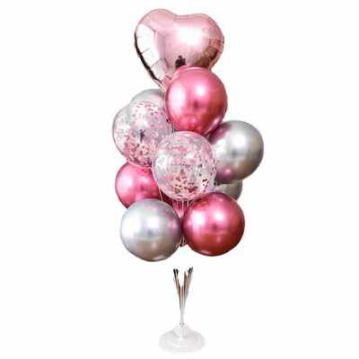 Birthday Party Balloons Stand Holder Column Confetti Ballons