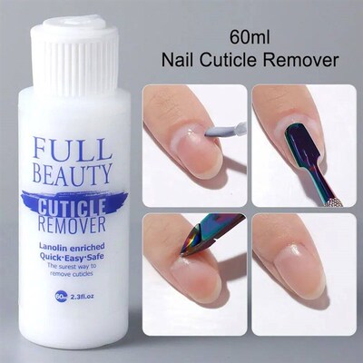 60/30ml Nail Cuticle Remover Softener Liquid Exfoliator Cuti