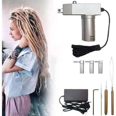 Dreadlock Maker, Electric Dreadlock Crochet Braids Hair Maki