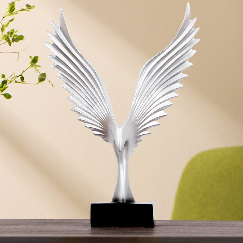 办公室摆件大鹏展翅老鹰客厅电视柜酒柜桌面装饰品创意家居工艺品,家居饰品,装饰摆件,淘宝优惠券,粉丝福利购,淘宝优惠卷