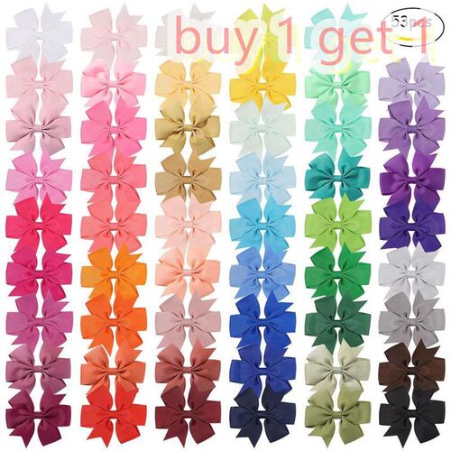 Handmade Ba Dovetail V Rib Ribbon Bow Hairpin Hair Acc发夹