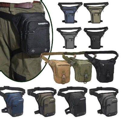 Waterproof Waist Leg Bag Men Motorcycle Cycling Riding