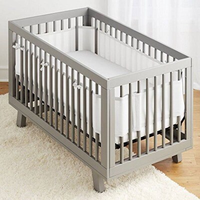 Baby Nursery Breathable Baby Bed Bumper One-piece Crib Aroun
