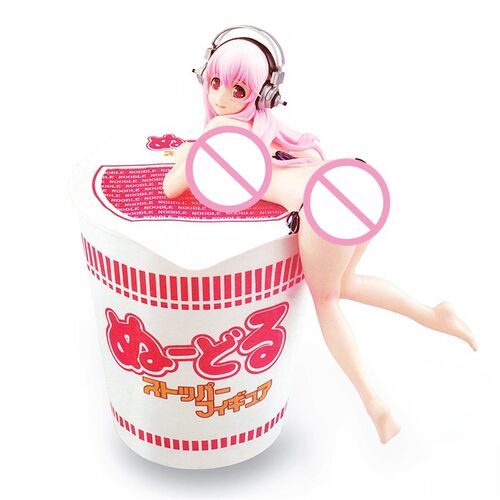 12Cm Super Sonico PVC Action Figure Swimsuit Model Japanese