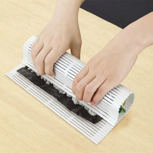 Household Kit for Preparing Sushi Rolls Tools Roller Shutter