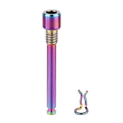 Bicycle Disc Brake Pad Bolt Titanium-Alloy Pin Insert Calipe