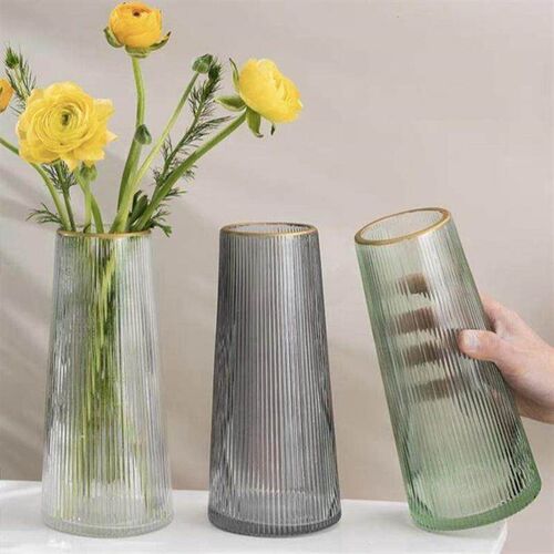 Vase furnishing articles flower arranging transparent glass