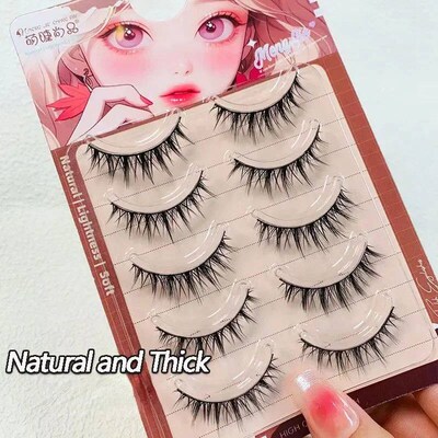 Manga Lashes 21-Styles Thick Eyelash Clusters Natural False
