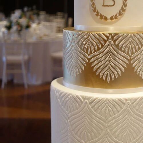 Cake Stencil Fondant Lace Spray Cake Mold Boder Stencils Tem