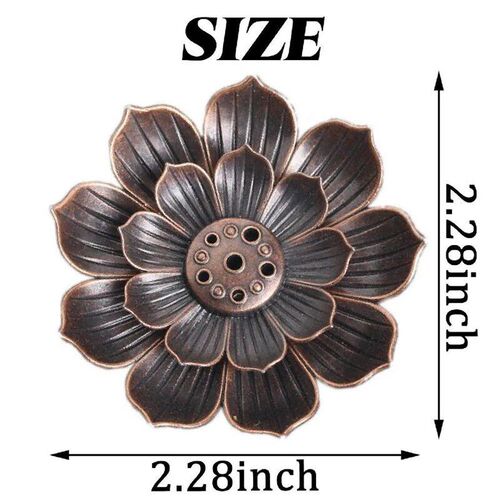Incense Holder for Sticks,Incense Burner, Lotus Detachable A