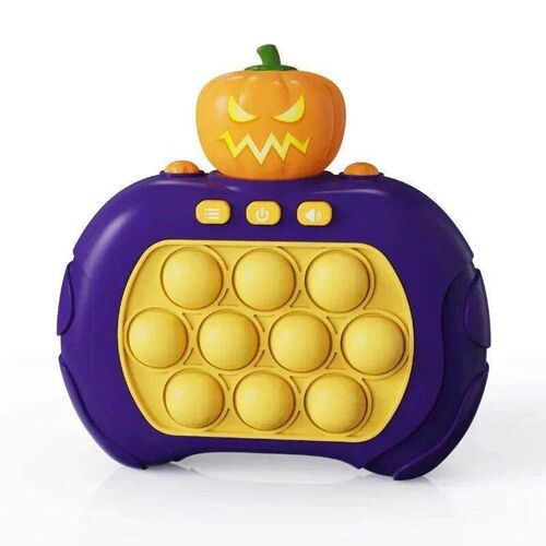 HOT Pop Light Fidget Toys Quick Push Bubble Game Machine Wit