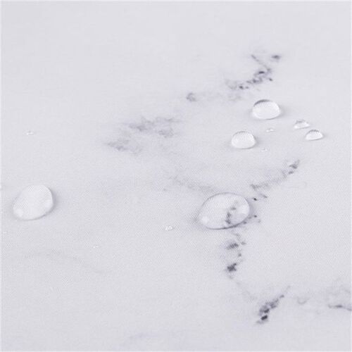 B10Creative marble Waterproof polyester shower curtain OTR1
