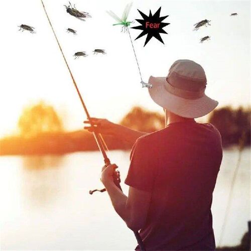 2/4/6PCS Fake Dragonfly Clip Garden Stake Decoration