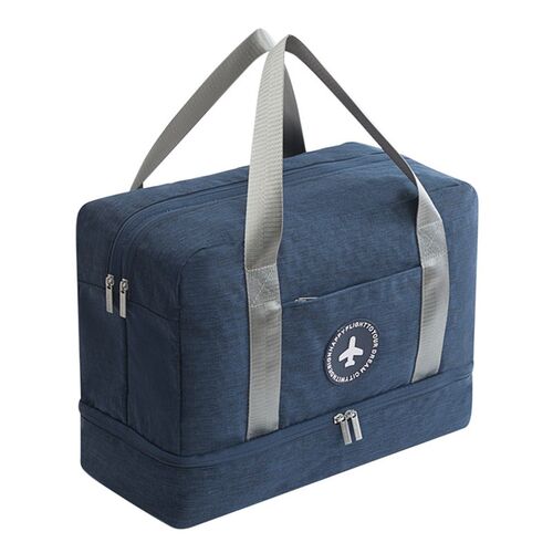 MAIOUMY Waterproof Portable Travel Bag Double Layer Classif