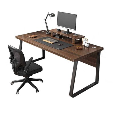 Simple Modern Simple Office Desk and Chair Combination Staff