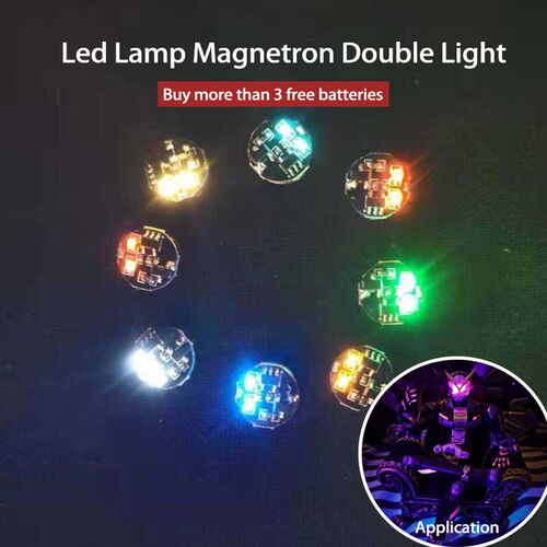 Led Lamp Magnetron Double Light Model For Diy Toys Wireless