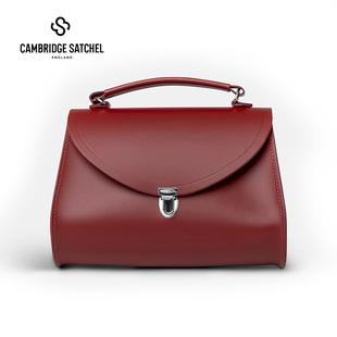 7.5寸Poppy英国剑桥包 Cambridge Satchel手提斜挎手工牛皮单肩包