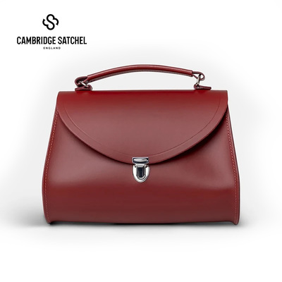 7.5寸Poppy英国剑桥包 Cambridge Satchel手提斜挎手工牛皮单肩包