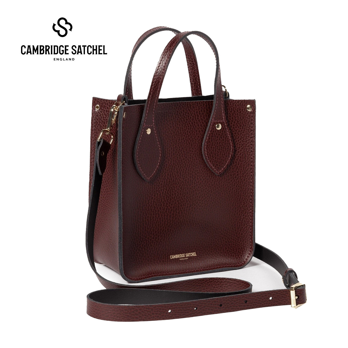 10寸Mini Tote英国剑桥包Cambridge Satchel邮差手工牛皮单肩包