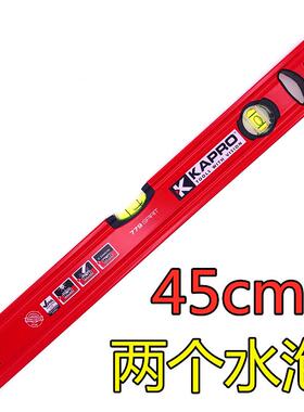 水平K尺RO嘉宝红色水平尺27珠3珠79带强磁高水平尺622应供链厂