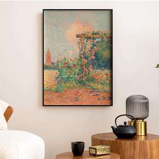 费迪南德杜普伊加多客厅卧室沙发风景自然装饰画挂画艺术油画壁画