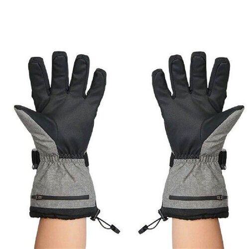 Electric Heated Gloves Waterproof Winter Gloves with 3