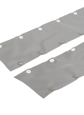 PC扣式结束带 钮扣电缆保护电线包线布裹线管PVC束线带 75米