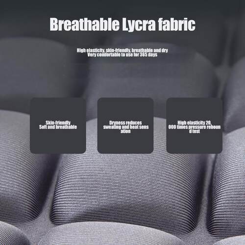 3D Air Pad Seat Cushion Back Cushion For Relieving Back Scia