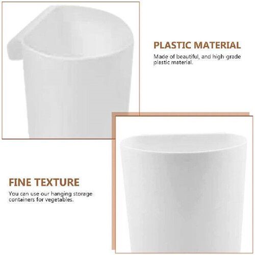 4 Pcs Storage Basket Rolling Bin Lash Cart Organizer Trash