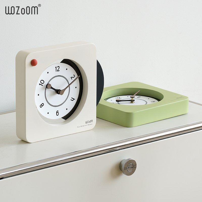 WOZOOM屋准奶油风创意座钟家居客厅高档装饰品玄关电视柜桌面摆件,家居饰品,桌面摆件,淘宝优惠券,粉丝福利购,淘宝优惠卷