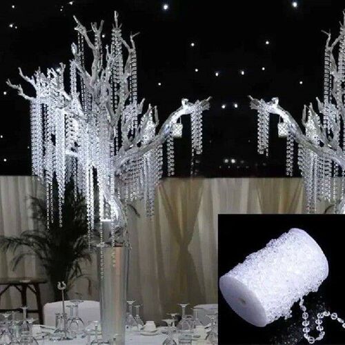 1Roll Beads Length 30M Curtains Acrylic Crystal Octagonal