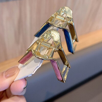 Chic V Shape Claw Clip Women Hair Clip Geometric Hair Clips