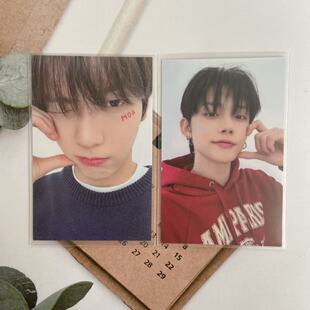 TXT 崔秀彬崔然竣24fanlive zone小卡 韩国moa 五周年入场卡 档2