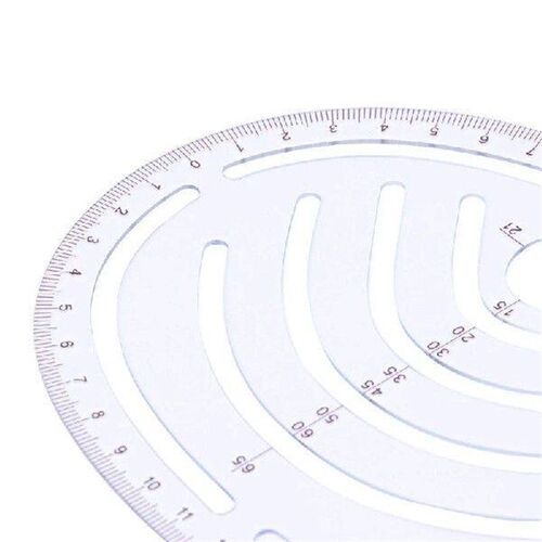 Plastic Sewing Square Ruler Tailor Drawing Craft Tool DIY