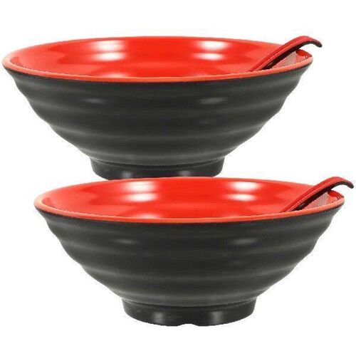 Ramen Bowl Set Soup Bowls Big Household Delicate Noodle