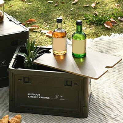 30L Collapsible Storage Bin Stackable Household Storage