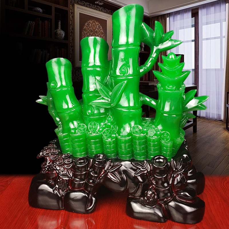 财富节节高竹子招财摆件电视柜家居酒柜客厅装饰工艺礼玄关品开业,家居饰品,桌面摆件,淘宝优惠券,粉丝福利购,淘宝优惠卷