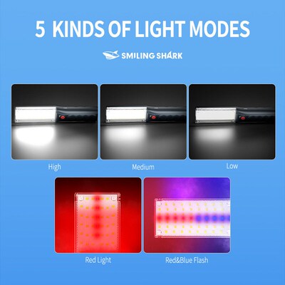 COB floodlight electromagnetic suction maintenance light