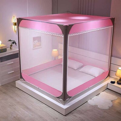 Ai Jingmei Sitting Bed Type Zipper Cloth Curtain Mosquito-Pr