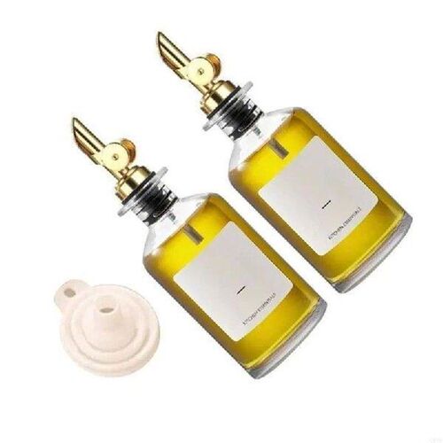 Versatiles Oil Dispenser Bottle Clear Glass Coffee Syrup