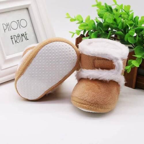 Winter Kids Baby Boy Girl Cotton Boots Casual Shoes First Wa