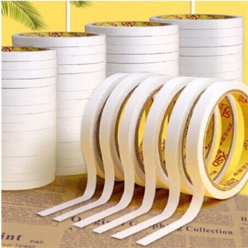 Width 5mm~20mm White Double Sided Tape Super Strong Adhesive