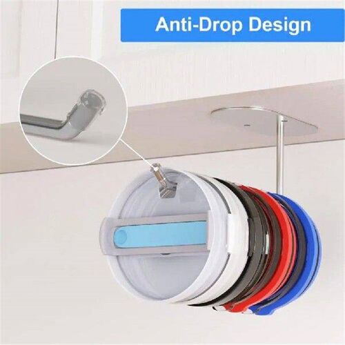 Lid Hanger Organizer Glass Lid Storage Hook Kitchen Cabinet
